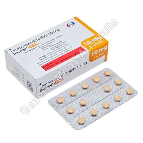 Buy Dayvigo 10 mg (Lemborexant) Tablets | Sleeping Pills - GMA