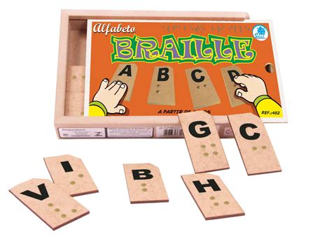 Alfabeto Braille em MDF | LojaApoio