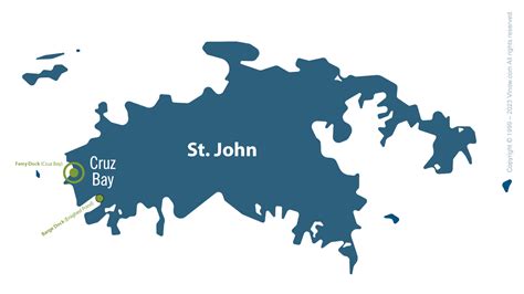 St John Usvi Map