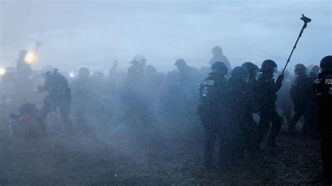 Protesters accuse German police of acting violently during climate ...