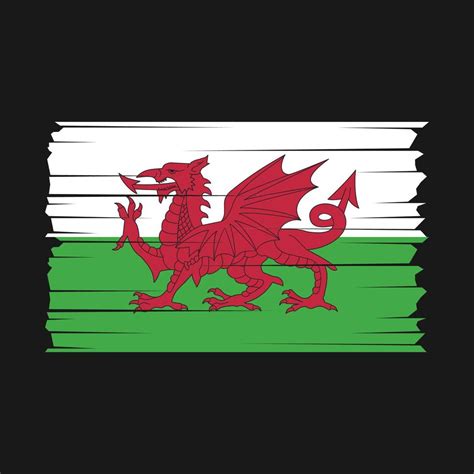 Wales Flag Vector 21843173 Vector Art at Vecteezy