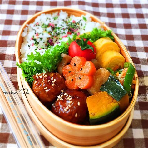 Japanese Lunch Box, Japanese Dishes, Japanese Food, Bento Box Lunch, Lunch Snacks, Bento ...