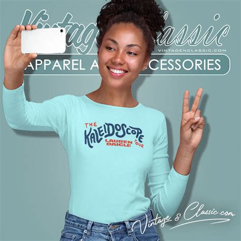 Lauren Daigle Merch Kaleidoscope Tour Shirt - Vintagenclassic Tee