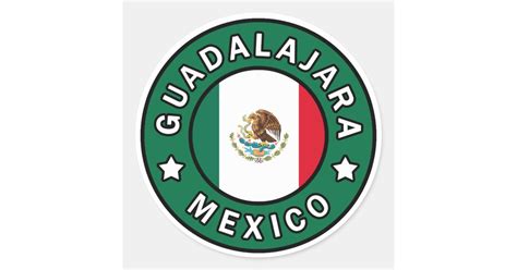 Guadalajara Mexico Classic Round Sticker | Zazzle.com