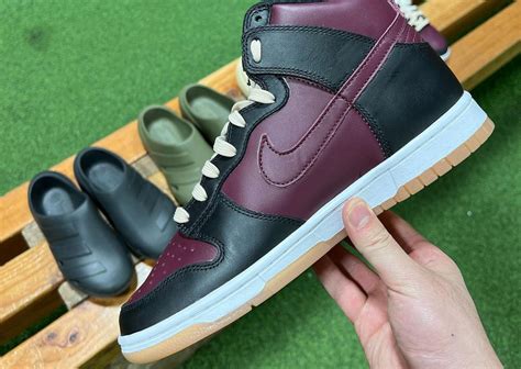 In-Hand Look At The Upcoming Nike Dunk High Black Redwood - Sneaker News