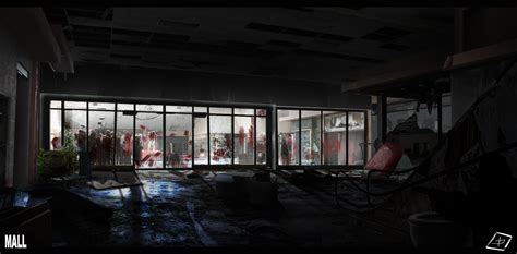 ArtStation - Abandoned mall