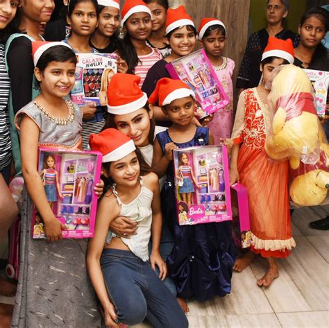 Photo Gallery: Mouni Roy visits NGO in Mumbai, spends quality time with ...