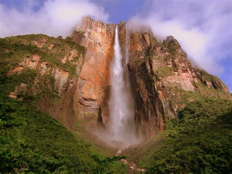 Angel Falls, Canaima National Park, Venezuela Places Around The World, Travel Around The World ...