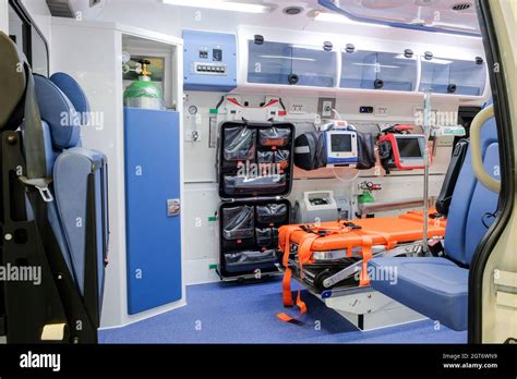 Interior medical van hi-res stock photography and images - Alamy