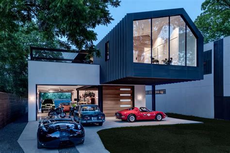 Modern home was designed for the car lover - Curbed