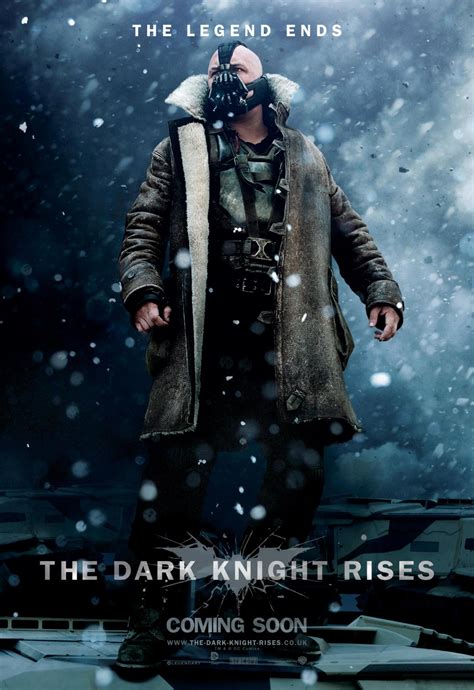 Tom Hardy as Bane in 'The Dark Knight Rises' Poster (HQ) - Bane Photo ...