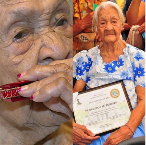 Guinness World Records-122-Year-Old Harmonica Lola; Oldest Living Woman in the World from Negros ...