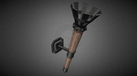 Medieval Wall Torch - Download Free 3D model by Kigha [77db436] - Sketchfab