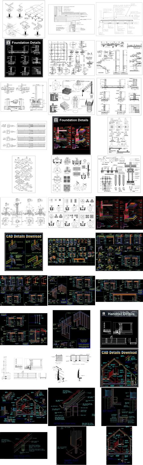 Full Architecture CAD Details Drawings Bundle】