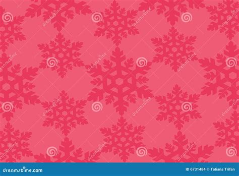 Pink snowflakes background stock illustration. Illustration of december ...