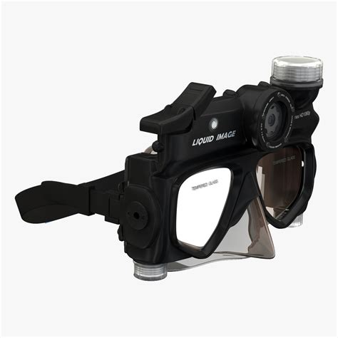 camera mask scuba series 3d model