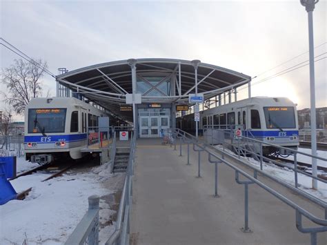 Foto: estación Clareview del metro - Edmonton (Alberta), Canadá