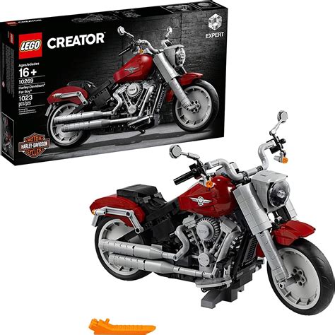 Amazon.com: LEGO Creator Expert Harley-Davidson Fat Boy 10269 Building Kit (1,023 Pieces) : Toys ...