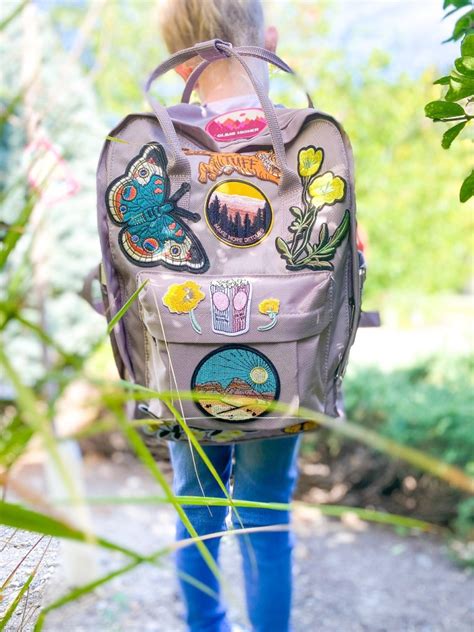 DIY Cute Backpack With Patches for Your Kiddos First Day of School ...