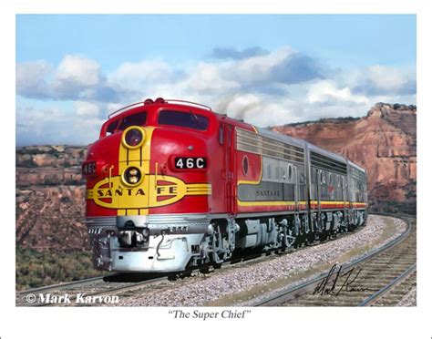 The Super Chief by markkarvon.deviantart.com on @deviantART | Trains ...