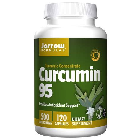 Comprar Curcumin 95, 500 mg (120 Veggie Caps) - Jarrow Formulas - Curc