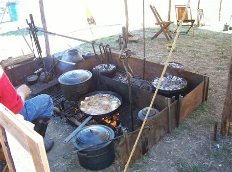 Chuck wagon cook-off | Chuck wagon, Outdoor barbeque, Campfire food