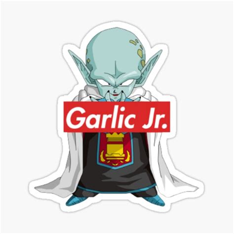 "Dragon Ball Garlic Jr Dragon Ball Z Villain " Sticker for Sale by ...