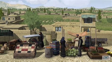 Virtual Afghanistan Village | MVRsimulation