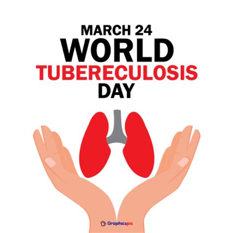 Vector Illustration for World Tuberculosis Day. Perfect for backgrounds, greeting cards, posters ...