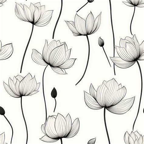 Lotus pattern backgrounds wallpaper. AI | Free Photo Illustration ...