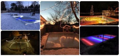 Backyard Ice Rink Lights, that will blow your mind. Outdoor Hockey Rink ...