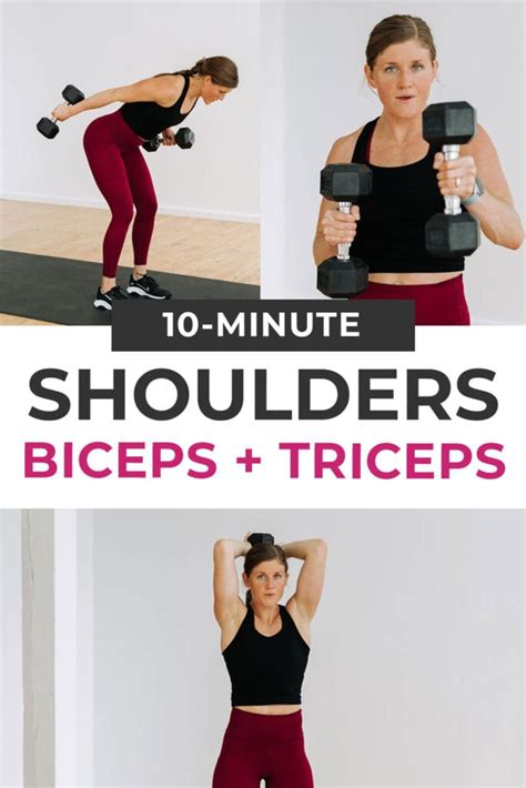 Bicep And Tricep Workout Routine With Dumbbells | EOUA Blog