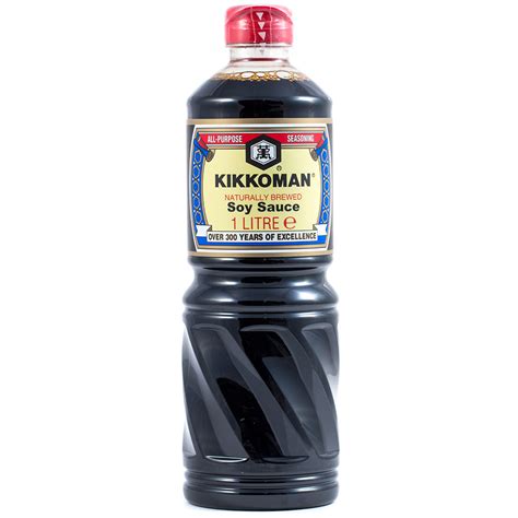 KIKKOMAN - DARK SOY SAUCE - 1L - Infusions Limited