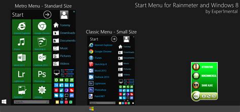 Metro Start Menu for Rainmeter - Tips and Tricks