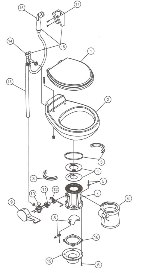 Dometic 300 Toilet Diagram