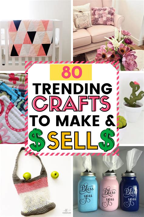 Best Craft Ideas To Sell For Profit | Trending crafts, Diy projects to make and sell, Diy ...