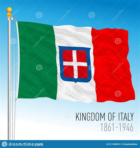 意大利王国历史旗帜1861 1946 向量例证. 插画 包括有 钞票, 欧洲, 埃马努埃莱, 机构, 城市 - 211349015