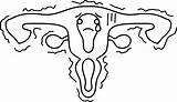 Uterus Coloring Pages sketch template