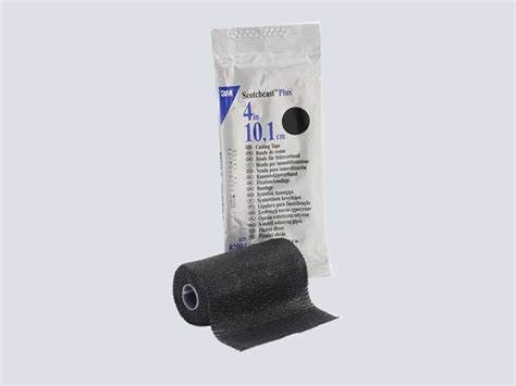 Cast Roll – Fiberglass – Black 4″ - A-1 Medical Integration