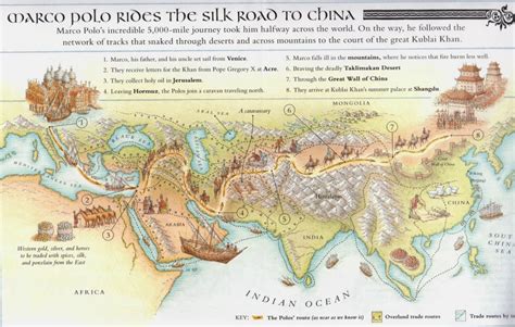 Maps & Atlas - Silk Road Trade Routes Map - Silk Road Map Printable ...