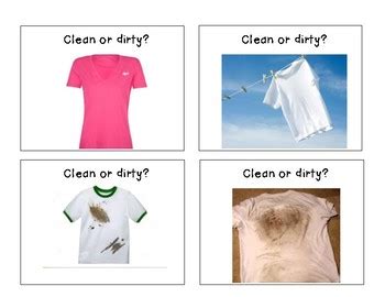 Life Skills Clean or Dirty Laundry Sort Activity by Catalina Kazas