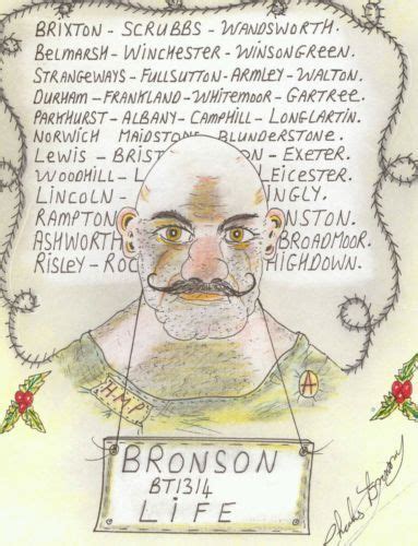 Original #charles bronson signed #prison art. self #portrait. rare, View more on the LINK: http ...