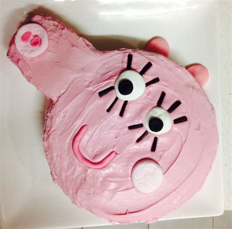 Peppa Pig Mummy Pig Cake DIY