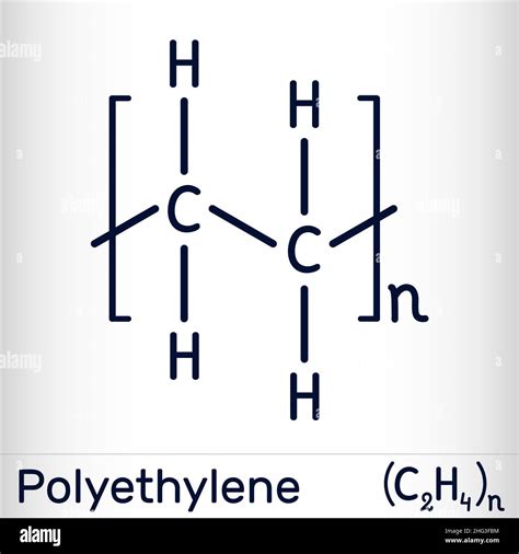 Polythene molecule Stock Vector Images - Alamy