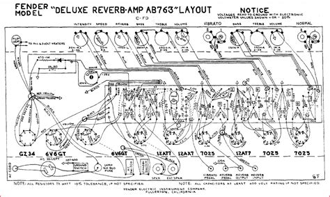 Fender Super Reverb Schematic