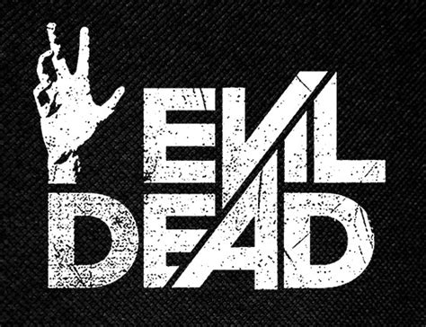 Evil Dead Logo Printed Patch