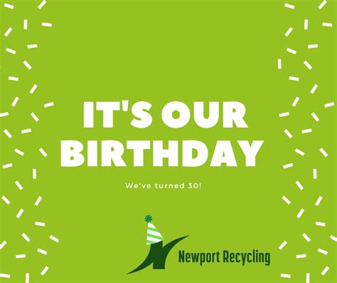 Newport Recycling Turns 30!! - Newport Recycling