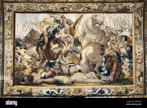 The Death of Decius Mus.. circa 1650. Hecke Death of Decius Mus Stock ...