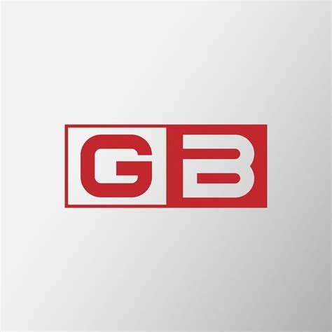 Gb Logo Vector Art PNG, Initial Letter Gb Logo Template Design, Abstract, Logo, Template PNG ...