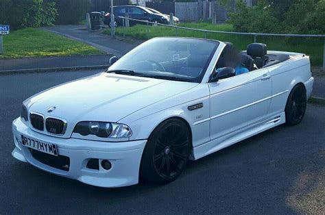 Bmw e46 convertible white Full m3 replica 12 months mot | in Redditch, Worcestershire | Gumtree